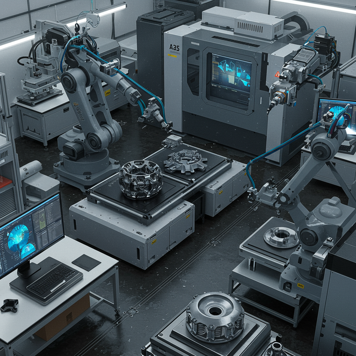 Artificial intelligence optimizing a 3D printing process